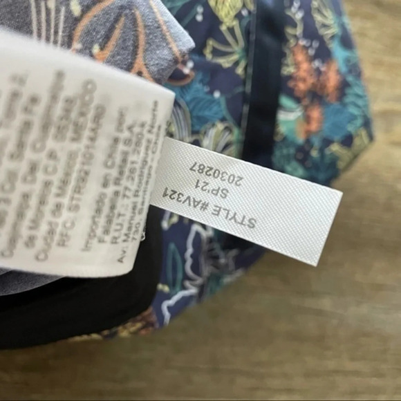 New J Crew Mens 9" Stretch Board Shorts Navy Blue Floral Print - Picture 8 of 9